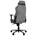 Arozzi herní židle VERNAZZA Soft Fabric Ash/ povrch Elastron/ popelavá