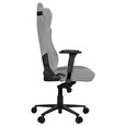Arozzi herní židle VERNAZZA Soft Fabric Light Grey/ povrch Elastron/ světle šedá