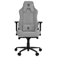 Arozzi herní židle VERNAZZA Soft Fabric Light Grey/ povrch Elastron/ světle šedá