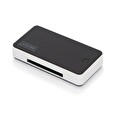 DIGITUS Čtečka karet USB 3.0 s připojovacím kabelem USB 1m Podpora karet MS / SD / SDHC / MiniSD / M2 / CF / MD / SDXC