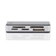 DIGITUS Čtečka karet USB 3.0 s připojovacím kabelem USB 1m Podpora karet MS / SD / SDHC / MiniSD / M2 / CF / MD / SDXC