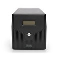 DIGITUS UPS Line-Ineractive LCD 2000VA/1200W 2x12V/9Ah AVR 4xSCH. USB RS232 RJ45