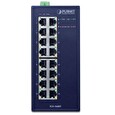 Planet IGS-1600T Průmyslový Switch 16x1Gb, dual 12-48VDC/24VAC, -40~+75°C, fanless