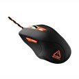 Canyon Herní myš ECLECTOR, 6 programovatelných tlačítek,senzor Pixart, až 3200 DPI,opletený kabel,RGB podsvícení,černá