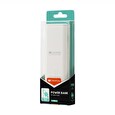 Canyon powerbanka PB-103, 10000mAh Li-poly, Input 5V/2A, Output 5V/2.1A, Smart IC, USB kabel 0.25m, bílá