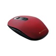 Canyon myš silent optická 2v1 bezdrátová CMSW09, nastavitelné rozlišení 800/1000/1200/1500dpi, 2v1 (BT/2.4GHz), červená