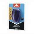Canyon myš silent optická 2v1 bezdrátová CMSW09, nastavitelné rozlišení 800/1000/1200/1500dpi, 2v1 (BT/2.4GHz), fialová