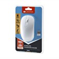 Canyon myš MW-18PW, optická, tichá, s bezdrátovým nabíjením 300mAh, 4.tl., až 1600 DPI, perleťově bílá