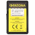 PATONA nabíječka Foto Dual Panasonic DMW-BLG10 s LCD,USB