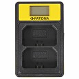 PATONA nabíječka Foto Dual Sony NP-FZ100 s LCD,USB
