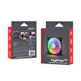 Ventilátor Genesis Hydrion 130, dúhové LED podsvícení, 120mm