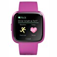 Fitbit Versa Lite - Mulberry/Mulberry Aluminum Chytré hodinky