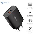 Trust QMAX USB A+A WALL CHARGER QC3 30W