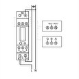 Eastron SDM120 Modbus elektroměr pro LAN ovladač v3