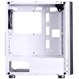 Zalman skříň R2 White / Middle tower / ATX / 1x120mm RGB fan / USB 3.0 / USB 2.0 / tvrzené sklo