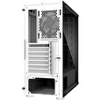Zalman skříň R2 White / Middle tower / ATX / 1x120mm RGB fan / USB 3.0 / USB 2.0 / tvrzené sklo