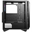 MSI skříň MPG GUNGNIR 110R/ bez zdroje/ levé temperované sklo/ 4x 120 mm ARGB fan/ 1x USB-C/ 2x USB 3.0/ černá