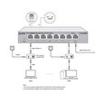 TP-LINK switch TL-RP108GE, 7xGbE passive PoE-in RJ45, 1xGbE passive PoE-out RJ45