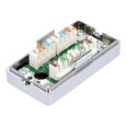 XtendLan Propojovací box, narážecí, CAT5E, stíněný