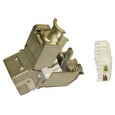 XtendLan Keystone jack RJ45, zaklapávací, CAT6A, STP, instalace bez nástrojů