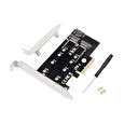 DIGITUS M.2 NGFF / NVMe SSD PCIexpress Add-On karta podporuje B, M a B + M Key, velikost 80,60,42 a 30 mm
