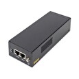 DIGITUS Injektor Gigabit Ethernet PoE ++, výkonové piny 802,3 bt: 4/5 (+), 7/8 (-) a 3/6 (+), 1/2 (-), 85 W