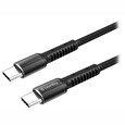 ColorWay Nabíjecí Kabel Type-C - Type-C/ 2m/ Šedivý