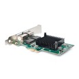 DIGITUS Karta Gigabit Ethernet PCI Express, dvouportová 32bitový držák s nízkým profilem, čipová sada Intel