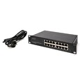 DIGITUS Gigabit Ethernet Switch 16 port, 10 palců, nespravovaný