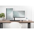 DIGITUS držák na dva monitory 15-32 ", 2x 8 kg (max.), Černé VESA: 75 x 75, 100 x 100
