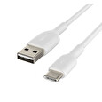 Belkin kabel USB-C - USB-A, 1m, bílý