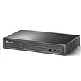 TP-LINK switch TL-SF1009P, 9x 10/100Mbs RJ45, 8x PoE+ 65W, fanless