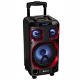 NGS WILDSKAZERO/ BT repro/ 120W/ TWS/ LED/ USB/ Černé