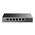 TP-LINK TL-SF1006P 6x10/100 (4xPOE+) 67W kovový CCTV switch