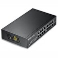 ZyXEL GS1100-16, 16-port 10/100/1000Mbps Gigabit Ethernet switch v2, desktop
