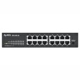 ZyXEL GS1100-16, 16-port 10/100/1000Mbps Gigabit Ethernet switch v2, desktop