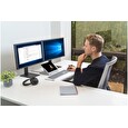 Kensington SureTrack Dual Wireless Mouse - Myš - optický - 4 tlačítka - bezdrátový - 2.4 GHz, Bluetooth 3.0, Bluetooth 5.0 LE - bezdrátový přijímač USB - černá