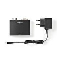 Nedis VCON3450AT - Převodník HDMI na VGA | 1cestný - HDMI vstup | VGA + 2x RCA (L/R) Výstup