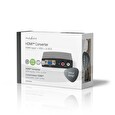 Nedis VCON3450AT - Převodník HDMI na VGA | 1cestný - HDMI vstup | VGA + 2x RCA (L/R) Výstup