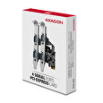 Axagon PCEA-S4N, PCIe řadič - 4x sériový port (RS232) 250 kbps, vč. LP