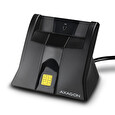 Axagon CRE-SM4, USB externí StandReader čtečka kontaktních karet Smart card (eObčanka)