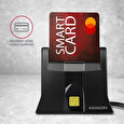 Axagon CRE-SM4, USB externí StandReader čtečka kontaktních karet Smart card (eObčanka)
