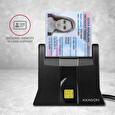 Axagon CRE-SM4, USB externí StandReader čtečka kontaktních karet Smart card (eObčanka)