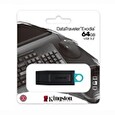 Kingston Flash Disk 64GB USB3.2 Gen 1 DataTraveler Exodia (Black + Teal)