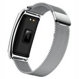 IMMAX chytré hodinky Crystal Fit/ 1,08" TFT/ RLC8762C/ BT 5.0/ IP67/ Android 4.4/ iOS 8.2/ dámské/ čeština/ stříbrné