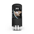 Dávkovač Compactor Clever mýdlové pěny, ABS + odolný PETG plast - černý, 360 ml, RAN9650