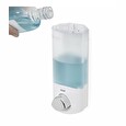 Dávkovač Compactor Uno mýdla / šampónu na zeď, bílý plast, 360 ml, RAN6013
