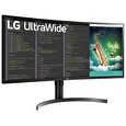 LG IPS monitor 35WN75C QHD / prohnutý / 35" / 3440x1440 / 300cd/m2 / 5ms GtG / 2x HDMI / DP / USB-C / repro