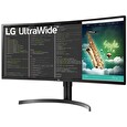 LG IPS monitor 35WN75C QHD / prohnutý / 35" / 3440x1440 / 300cd/m2 / 5ms GtG / 2x HDMI / DP / USB-C / repro