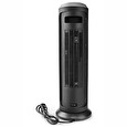 Nedis Wi-Fi chytrý horkovzdušný ventilátor/ sloupový/ termostat/ výkon 1200 a 2000 W/ černý
